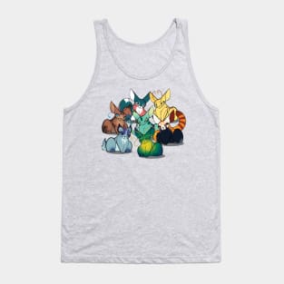 Alien Cat Series :: Canines and Felines Tank Top